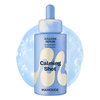 MAMONDE front packaging showing calming serum for quick identification and benefits