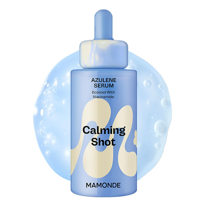 MAMONDE front packaging showing calming serum for quick identification and benefits