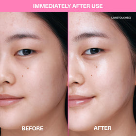 MAMONDE ingredient label highlighting ceramides and hibiscus biotics