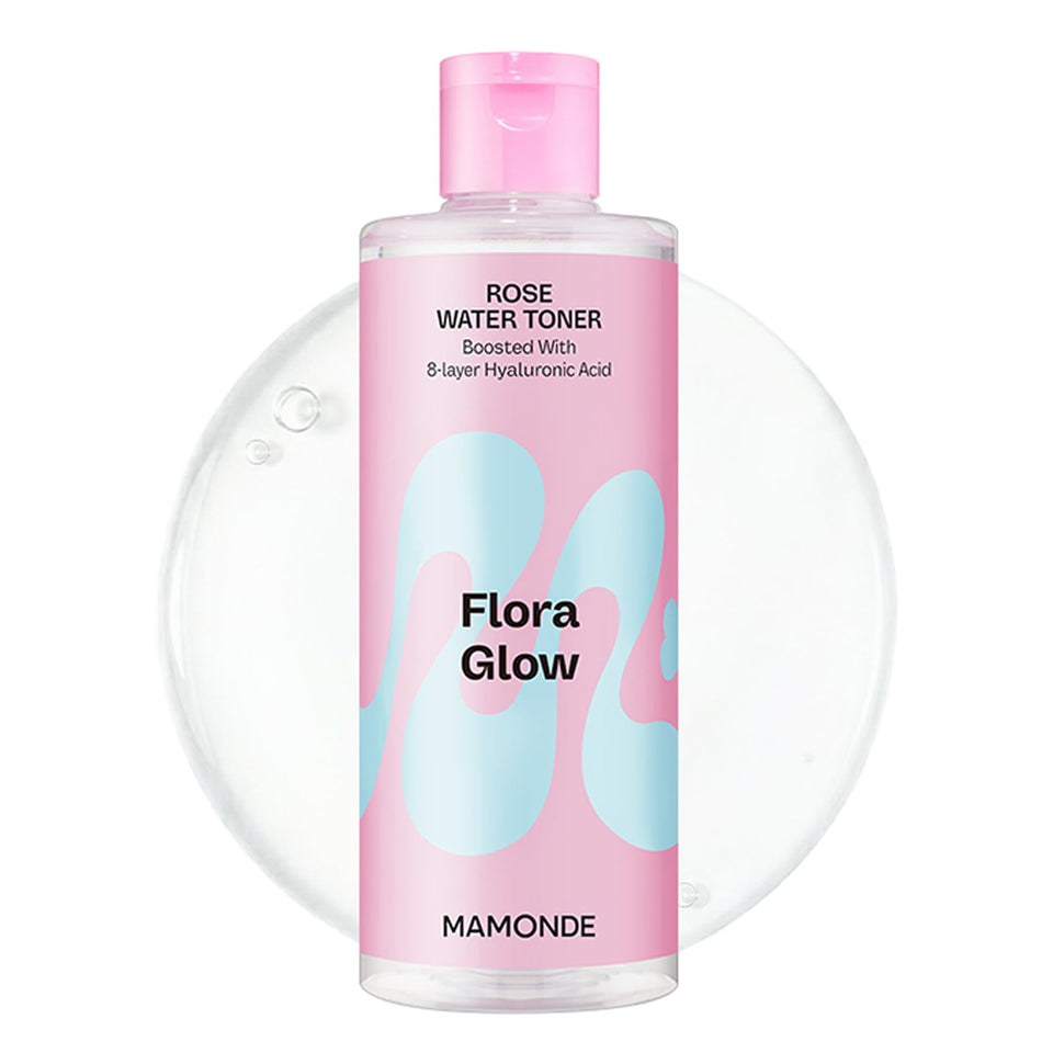 MAMONDE front bottle view showing sleek packaging and hydrating toner benefits