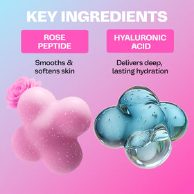 MAMONDE rose water ingredient shot highlighting botanical hydration benefits