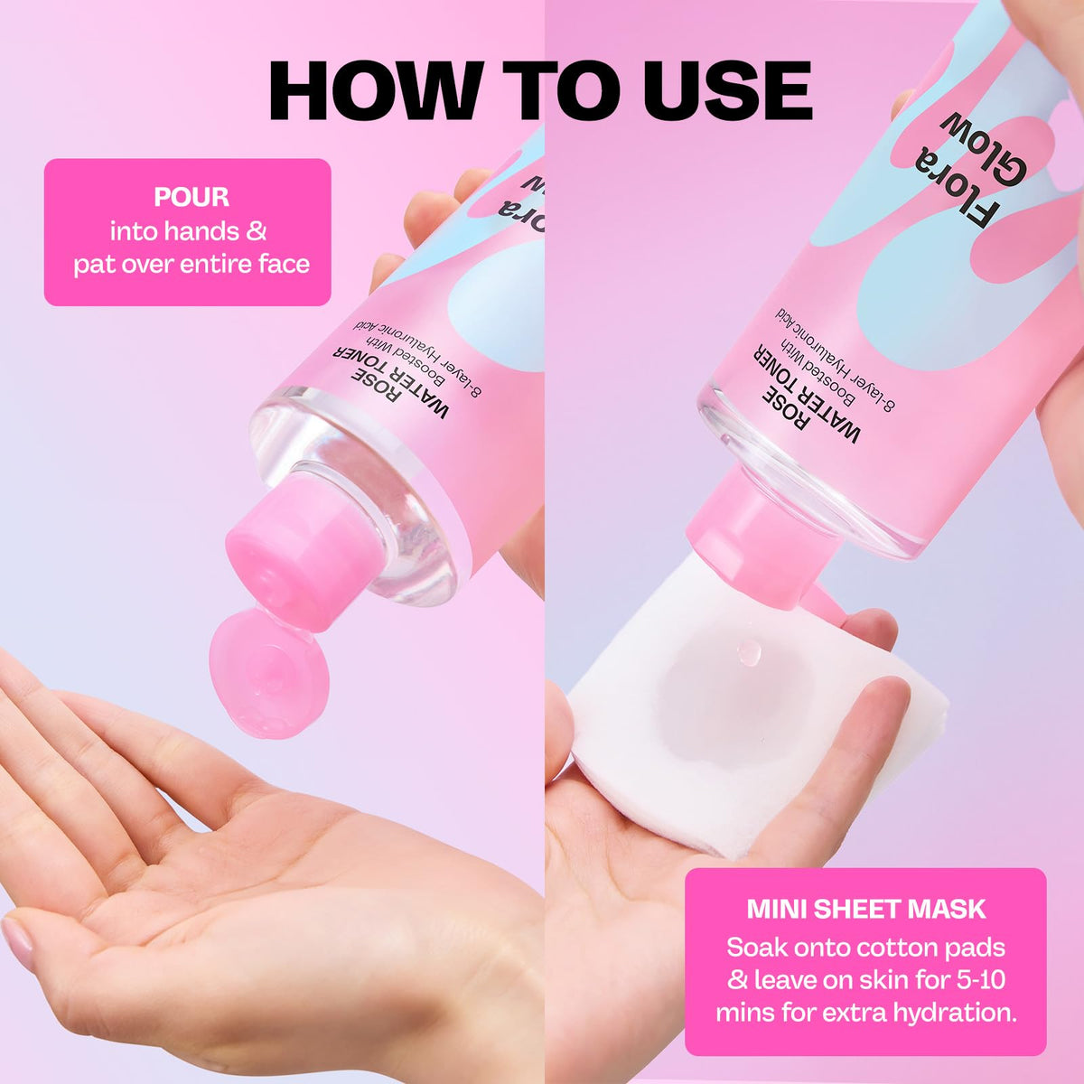 MAMONDE bottle beside ruler to show product size and travel-friendly benefit