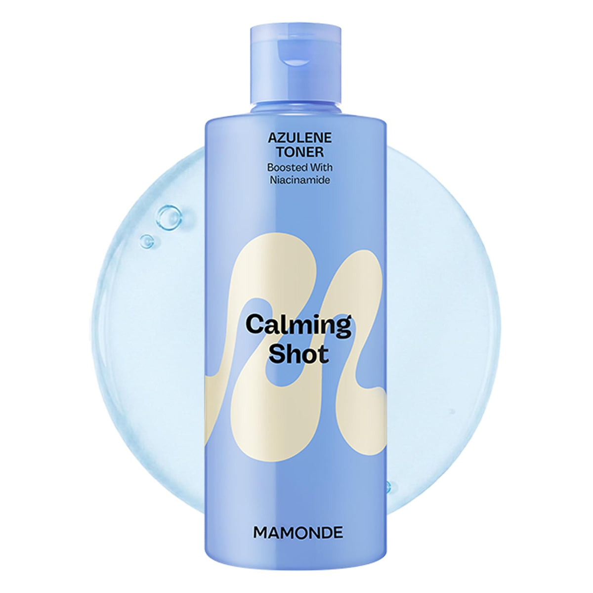 MAMONDE front packaging showing calming shot toner for soothing hydration