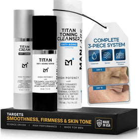 Man Labs Titan front packaging showing kit and benefits