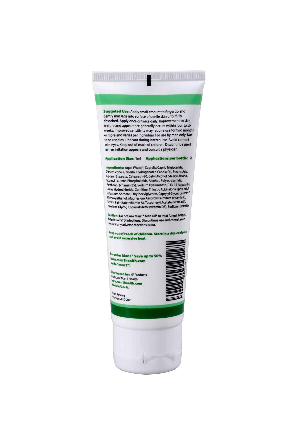 Man1 Man Oil on bathroom shelf in lifestyle scene suggesting daily use