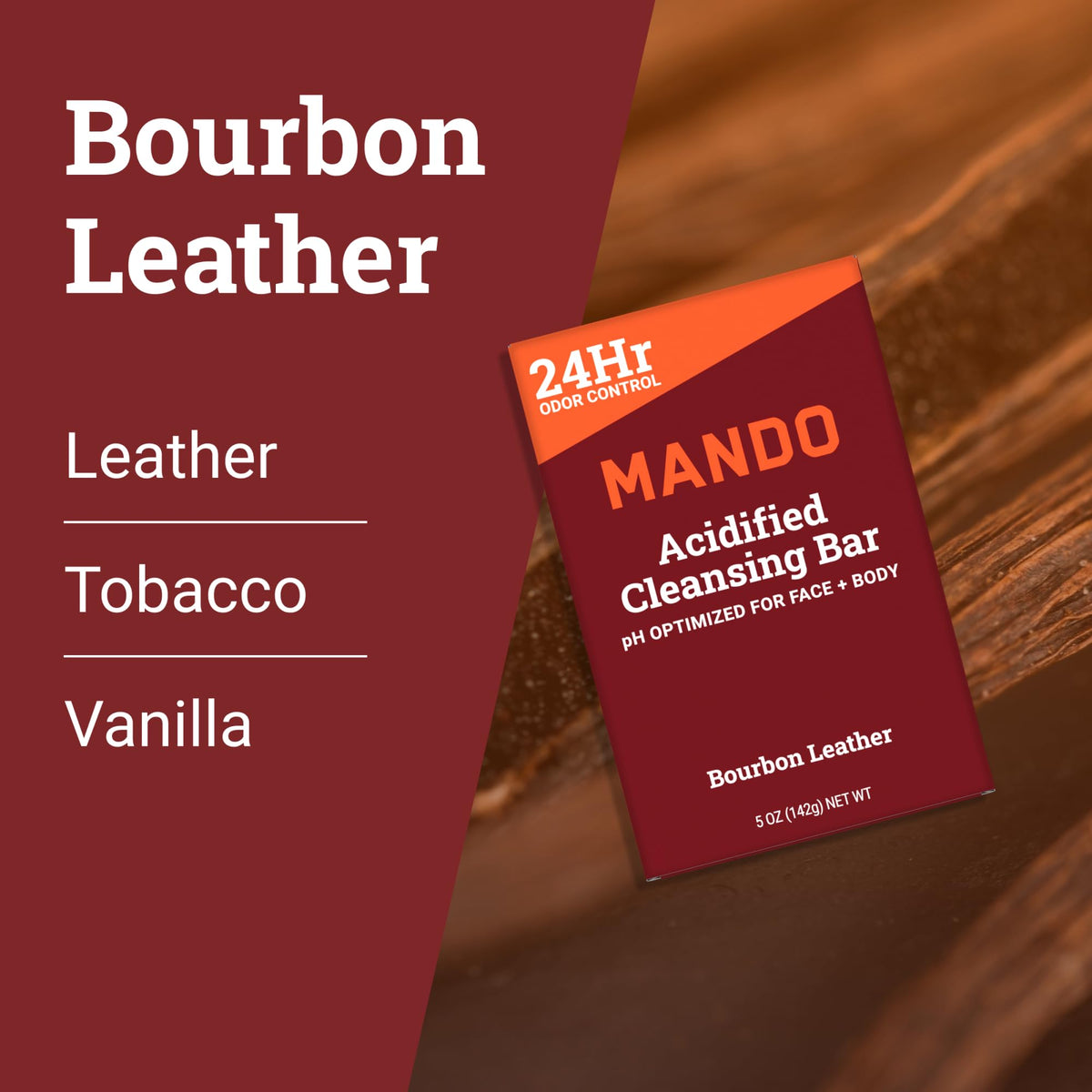 Mando bar creating lather in shower to show effective whole-body use