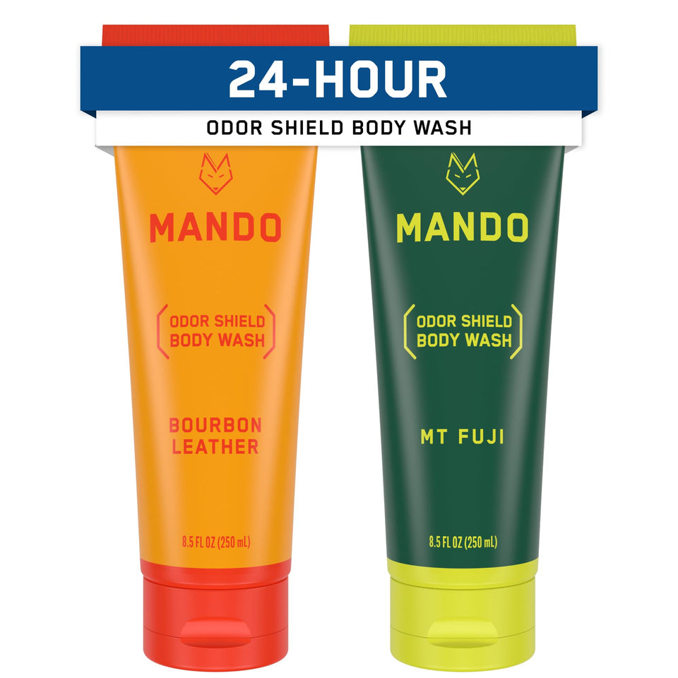 Mando front packaging showing both scents and clear labeling for easy selection