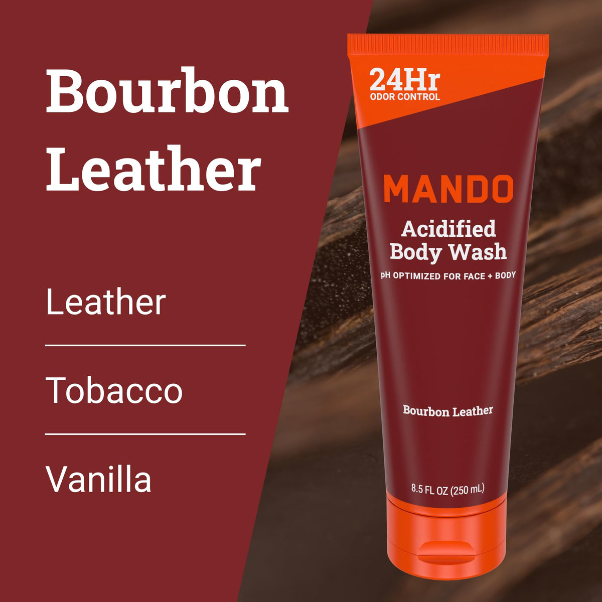 Mando Mt Fuji bottle detail conveying fresh scent and cooling benefit