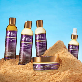 The Mane Choice applied to curly hair demonstrating reduced breakage and manageability