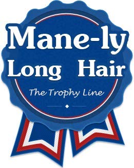 Mane-ly Long Hair applied to a horse mane demonstrating smooth detangling