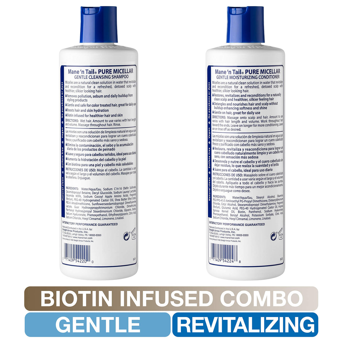 Mane 'n Tail conditioner creamy texture for hydration and smoothness