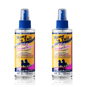 Mane 'n Tail front packaging shows two 6oz bottles, clear protection benefit