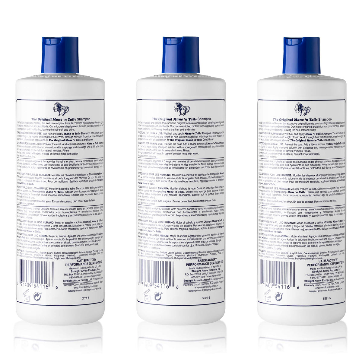 Mane 'n Tail creamy shampoo texture close-up illustrating rich moisturization