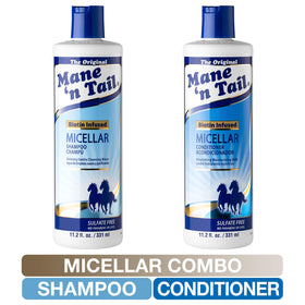Mane 'n Tail shampoo foam texture demonstrating gentle cleansing
