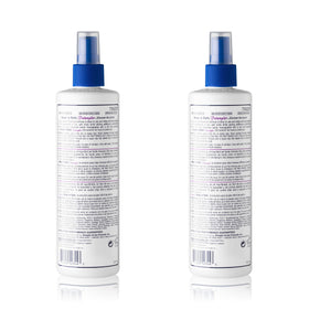 Mane 'n Tail spray close-up on hair demonstrating smooth combing and reduced pulling