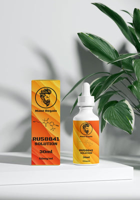 Mane Regain ingredient label close view highlighting concentration and research-based formulation
