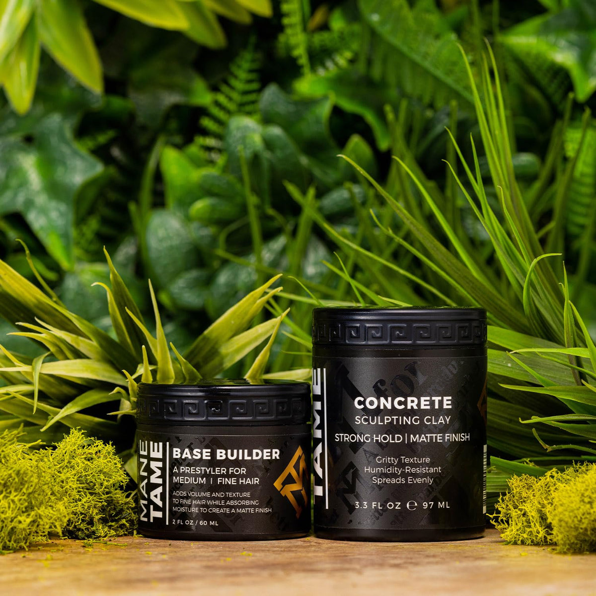 Mane Tame clay on hand demonstrating smooth application and control