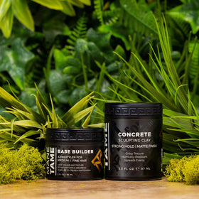 Mane Tame clay on hand demonstrating smooth application and control