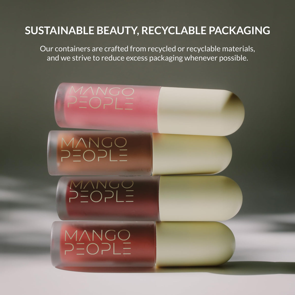 Mango People lifestyle outdoor shot showing natural-looking color and lasting wear