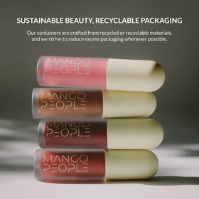 Mango People lifestyle outdoor shot showing natural-looking color and lasting wear
