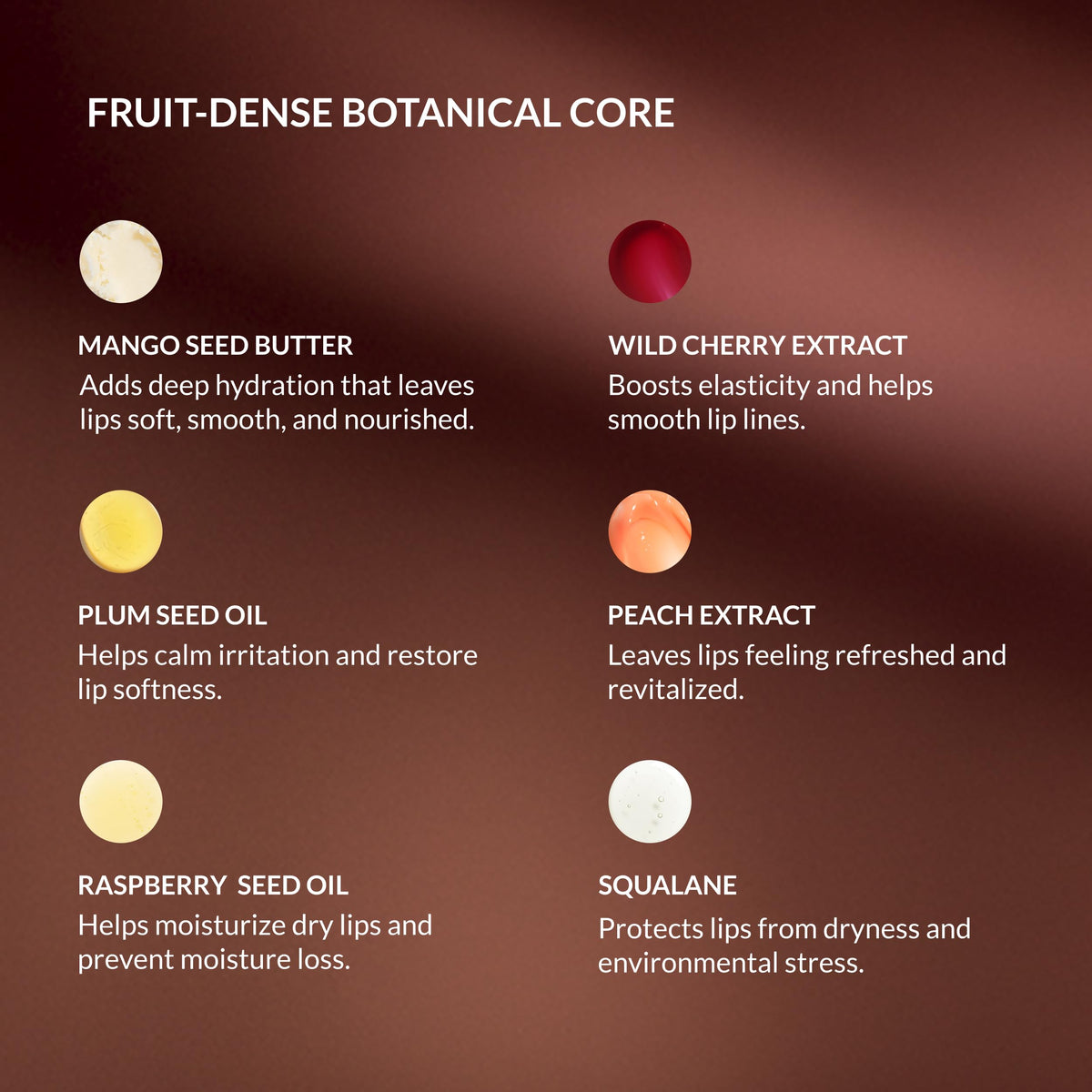 Mango People swatch on forearm showing true jamun jelly tint payoff