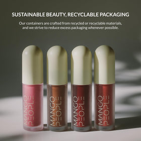Mango People shades lineup showing Rose Milk among four shades for color variety benefit