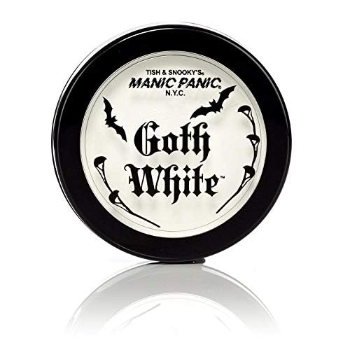 MANIC PANIC swatch on arm demonstrating opaque white coverage