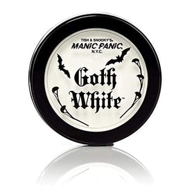 MANIC PANIC swatch on arm demonstrating opaque white coverage