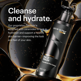 MANSCAPED brightening serum dropper dispensing vitamin C boost