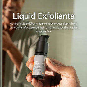 MANSCAPED red algae ingredient visual emphasizing hydration and natural support