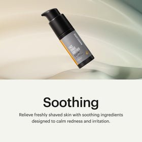 MANSCAPED texture close-up of lightweight serum showing fast absorption benefit