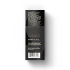 MANSCAPED label closeup listing key ingredients for clear transparency