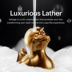 MANSCAPED creamy lather texture close-up showing rich foam for effective cleansing