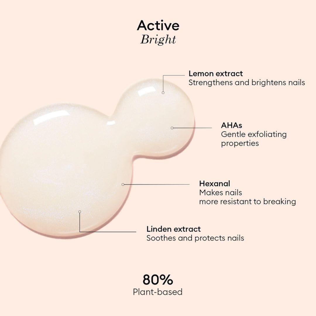 Manucurist bottle label detail highlighting vegan French-made benefit