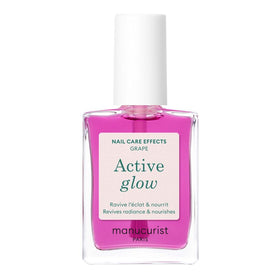 Manucurist bottle front view showing label and lilac tint for glossy nails