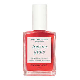 Manucurist front bottle showing rosy tint and instant shine benefit
