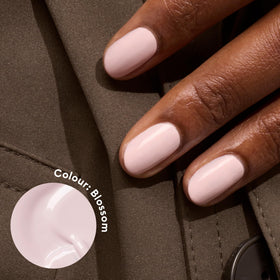 Manucurist Blossom brush close-up demonstrating easy, even application benefit