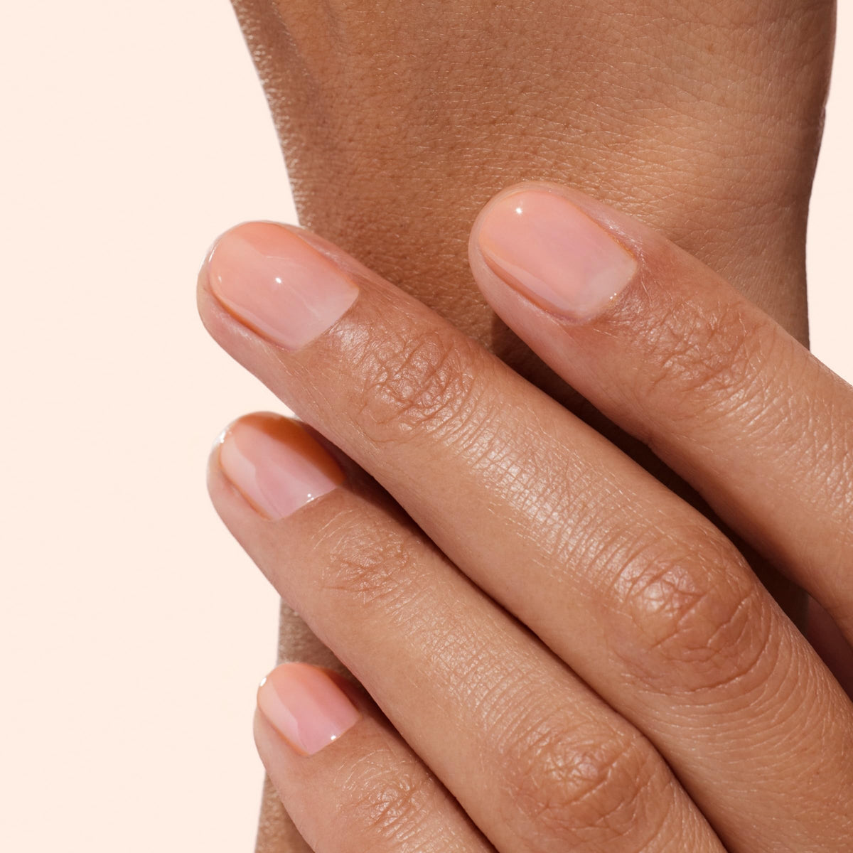 Manucurist brush stroke close-up demonstrating smooth, streak-free application