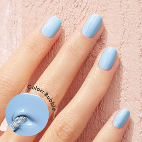 Manucurist brush close-up demonstrating smooth application and professional control