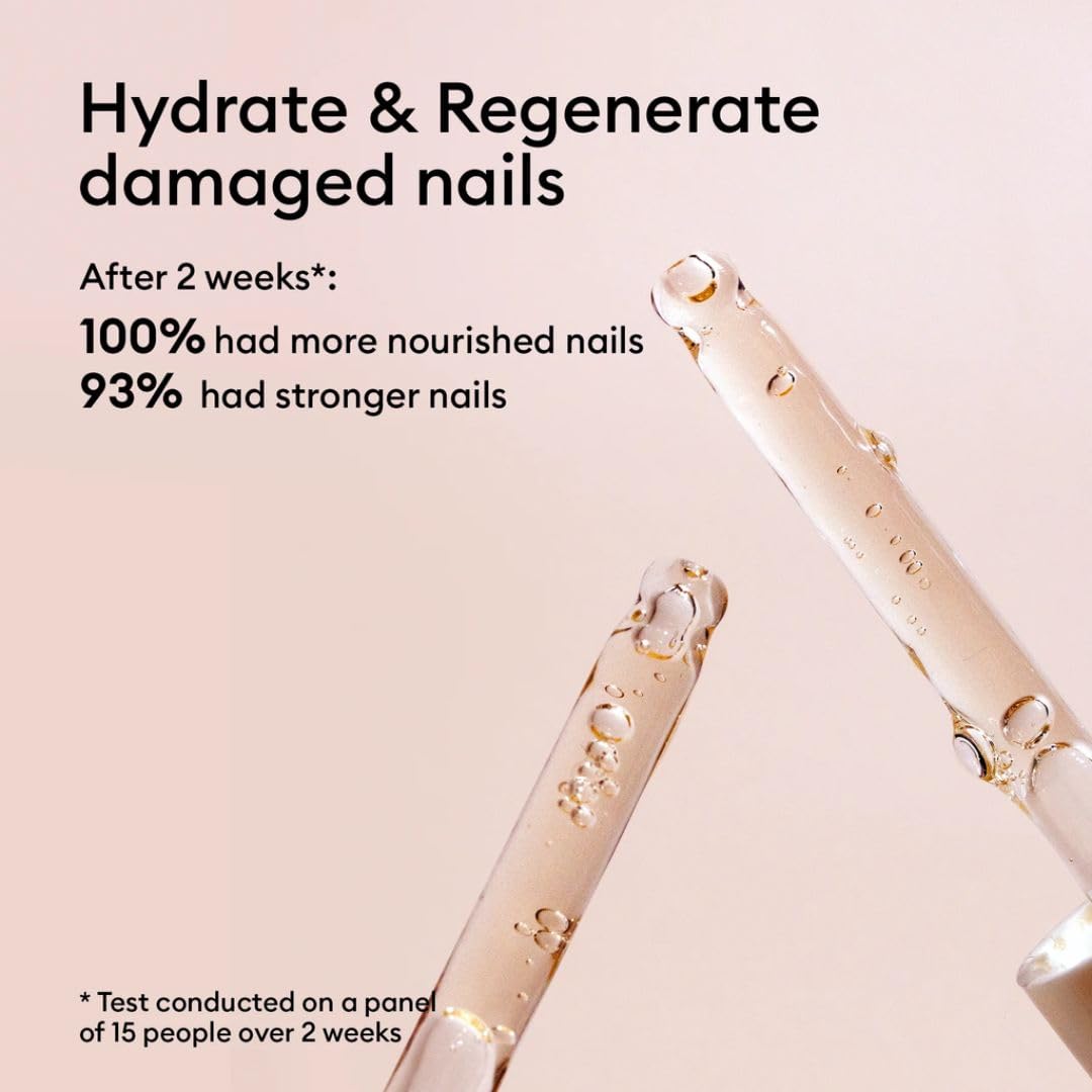 Manucurist applied during manicure, hydrates nails and cuticles