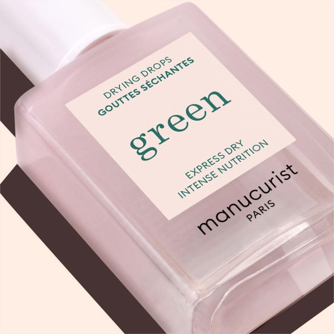 Manucurist drying drops in a cosmetic bag ready for touch-ups on the go benefit