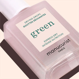 Manucurist drying drops in a cosmetic bag ready for touch-ups on the go benefit