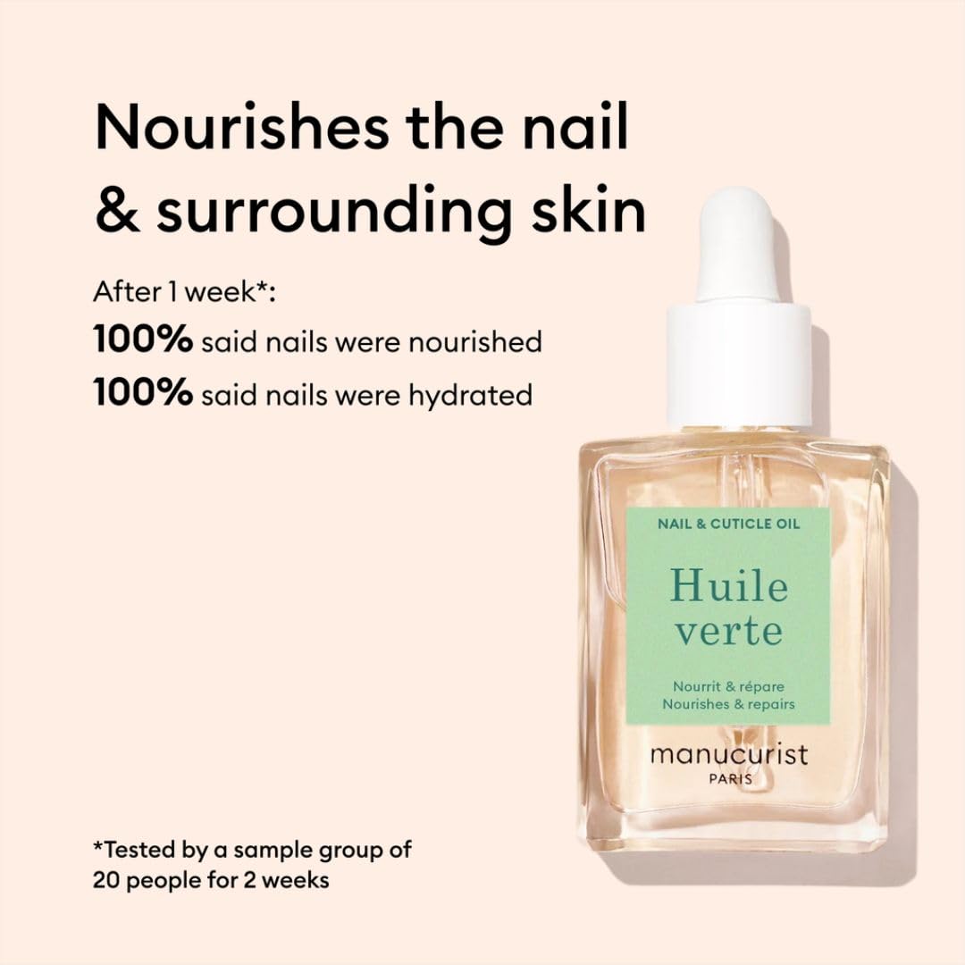 Manucurist products on a bedside table suggesting overnight repair and easy routine