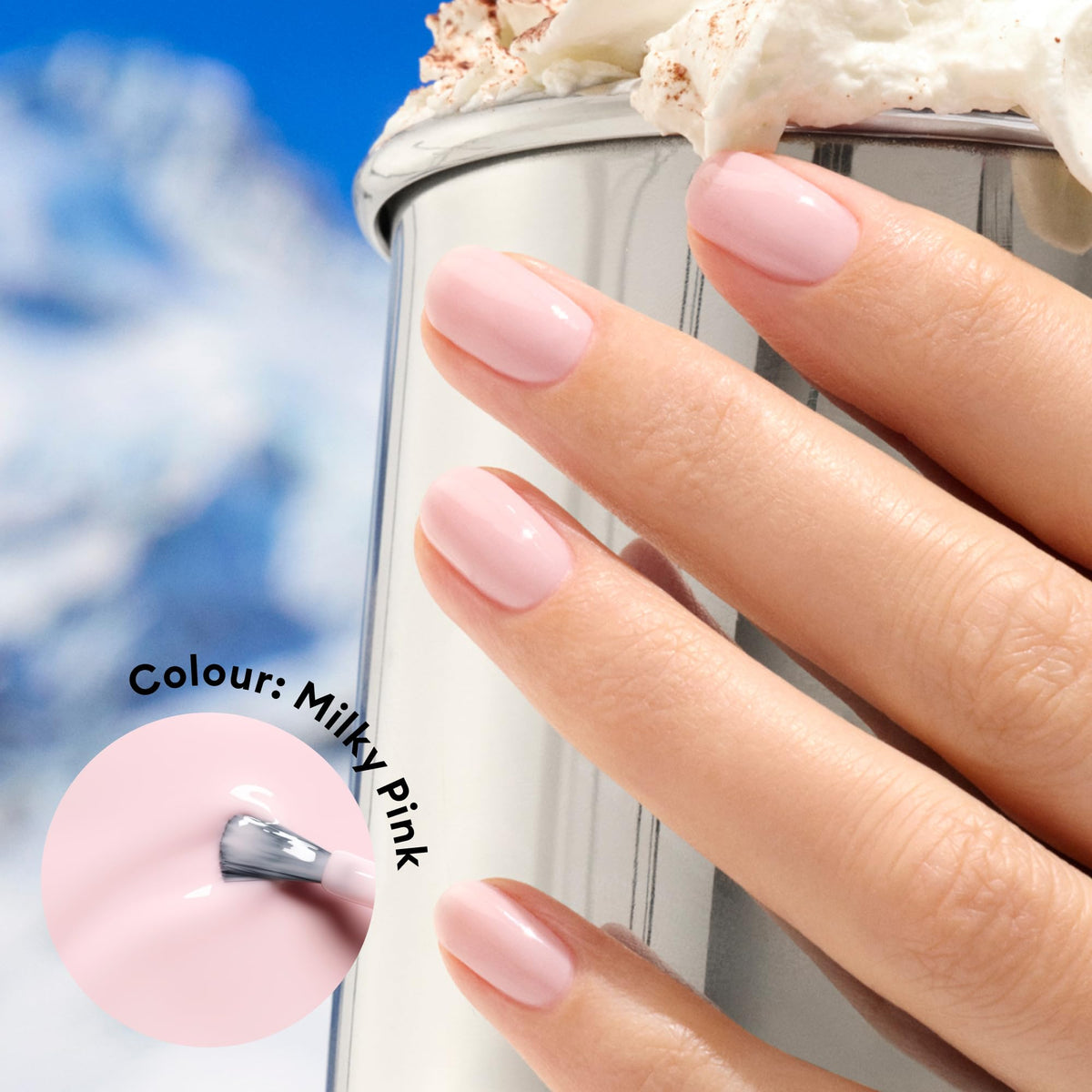 Manucurist brush stroke showing smooth application and even coverage