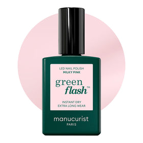 Manucurist milky pink front packaging showing label and color benefits