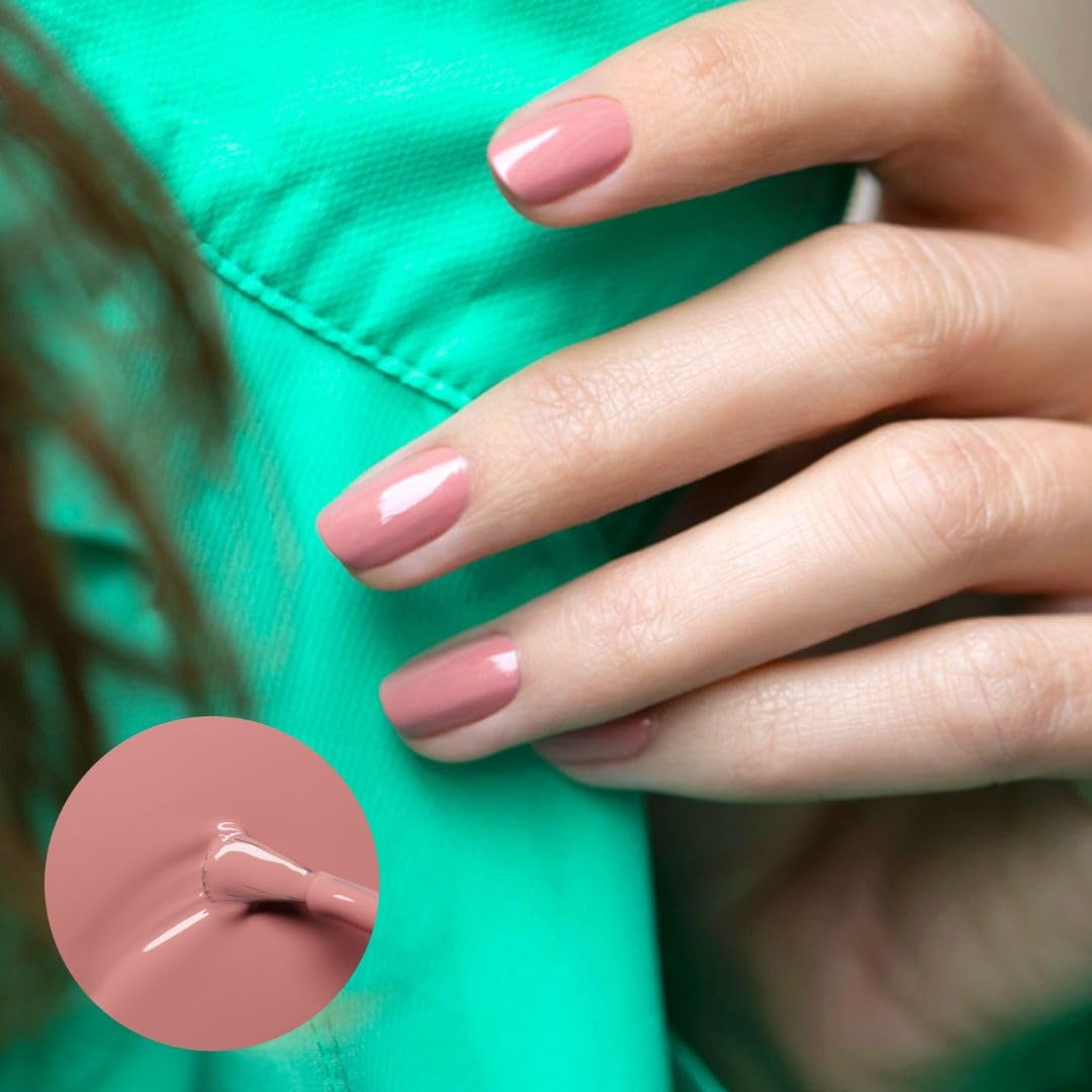 Manucurist brush stroke showing smooth application and even coverage benefit