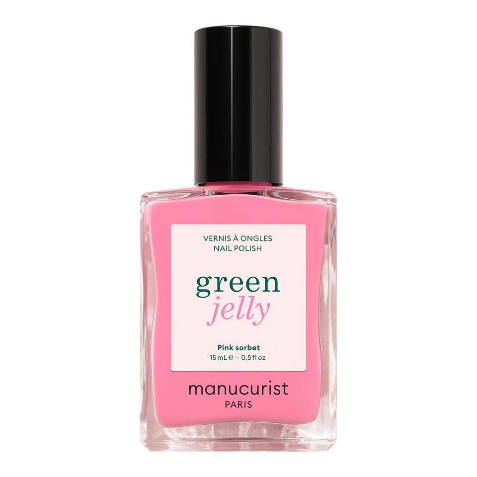 Manucurist front bottle view showing pink jelly shade and glossy finish