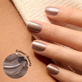 Manucurist brush close-up demonstrating smooth application and precision control