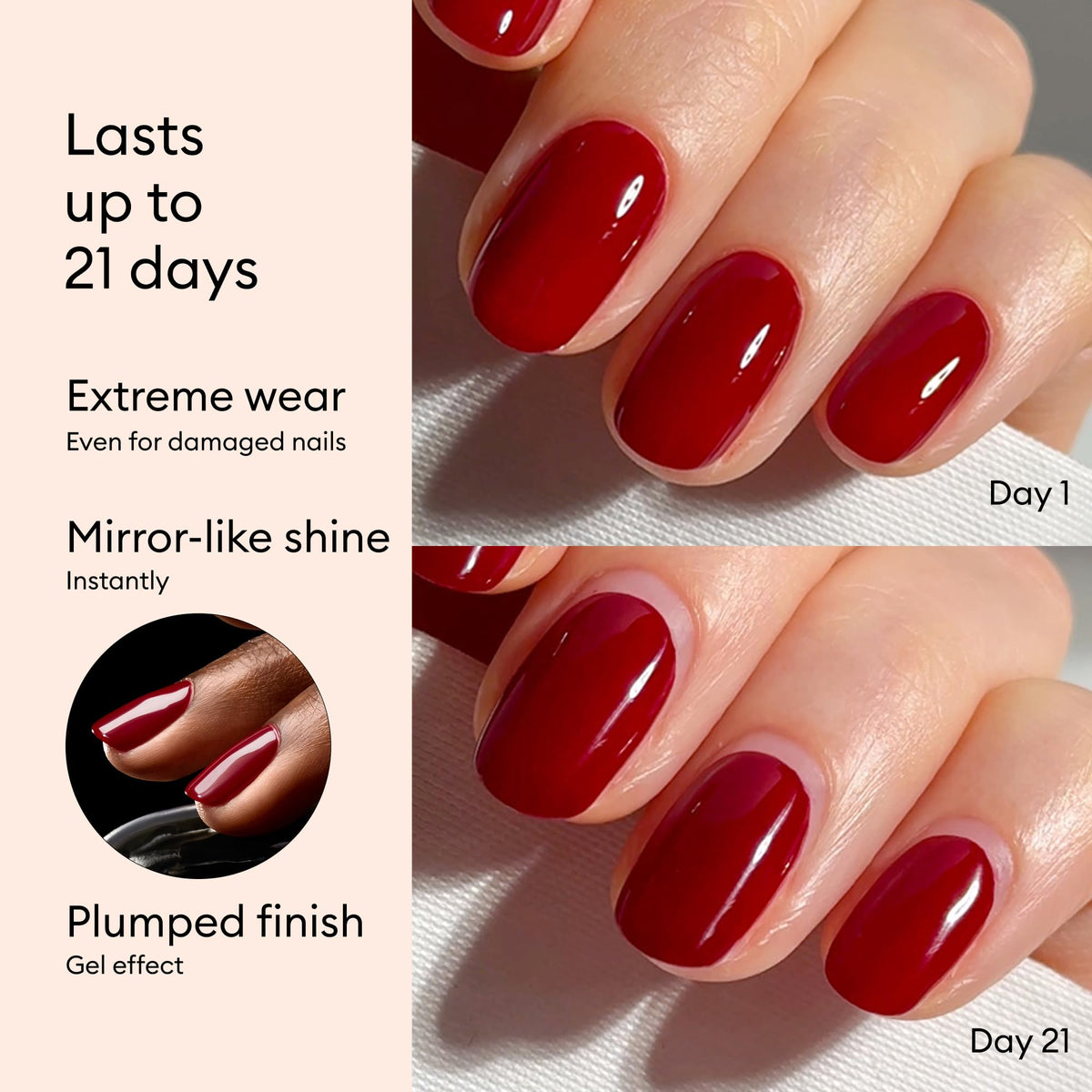 Manucurist remover with nail clips for fast, gentle peel-off removal