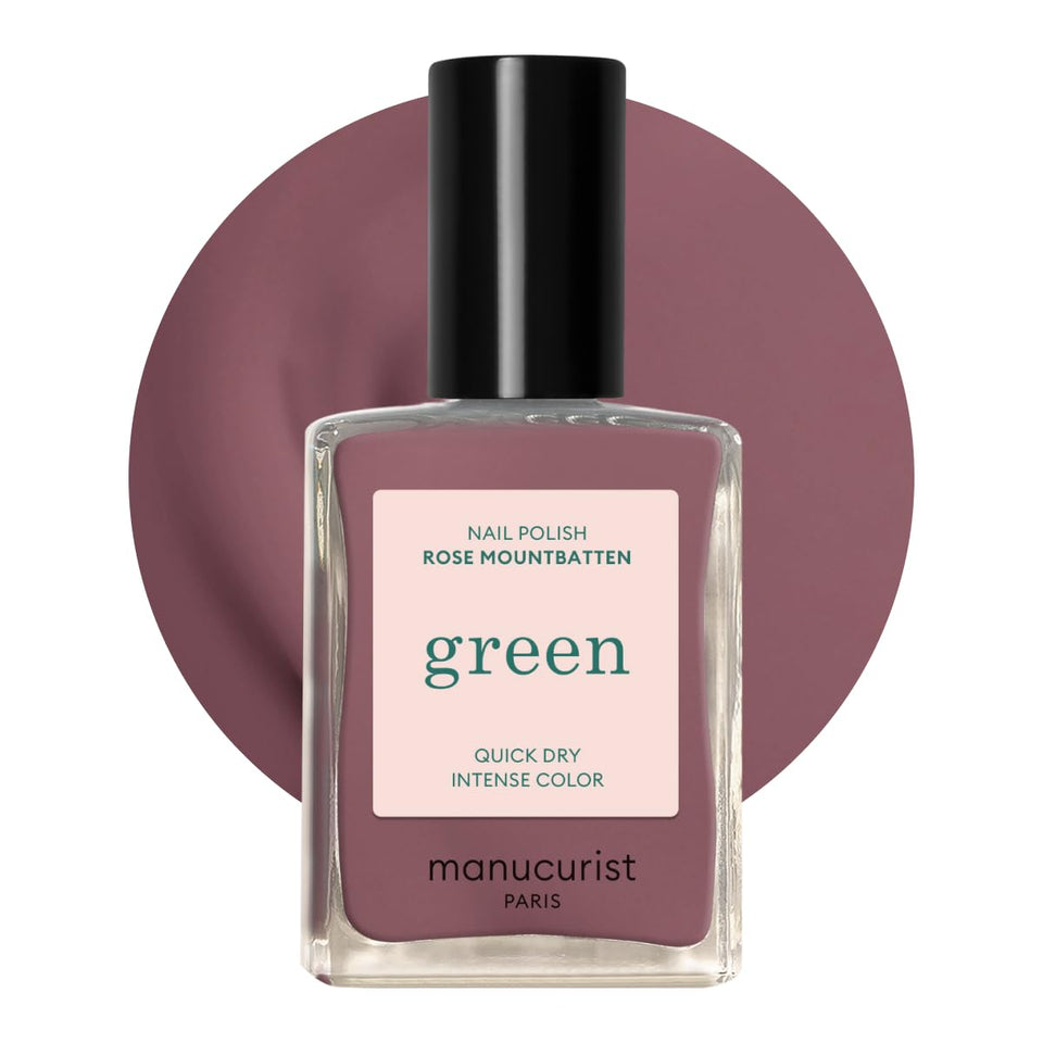 Manucurist bottle front view showing Rose Mountbatten color and glossy finish
